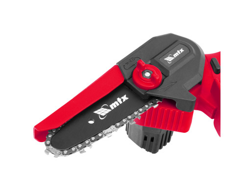 Цепная мини-пила аккумуляторная MTX MCS-100, шина 100 мм, Li-Ion, 20 В 58640