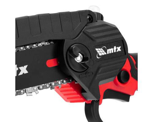 Цепная мини-пила аккумуляторная MTX MCS-150, шина 150 мм, Li-Ion, 20 В 58641