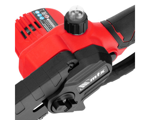Цепная мини-пила аккумуляторная MTX MCS-150, шина 150 мм, Li-Ion, 20 В 58641