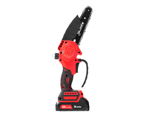 Цепная мини-пила аккумуляторная MTX MCS-150, шина 150 мм, Li-Ion, 20 В 58641