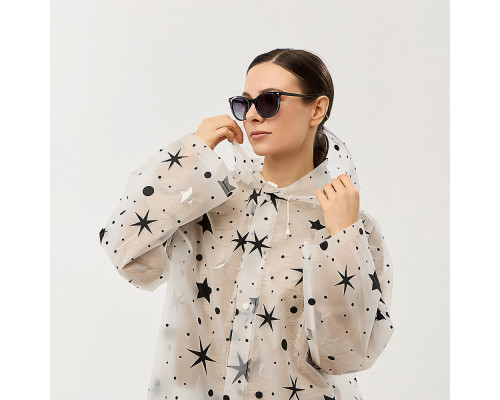 Дождевик "Звезды"  INBLOOM, 105х62 см, 110 мкм, ЭВА 188-110