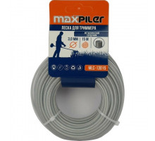 Леска для триммера MAXPILER 3.0 мм х 15 м, трос MLC-13015