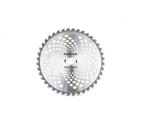 Диск твердосплавный 40 зубов, для триммера MAXPILER MX25504001