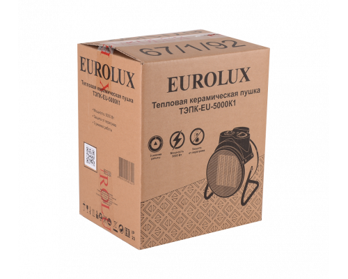 Тепловая электрическая пушка Eurolux ТЭПК-EU-5000K1 67/1/92