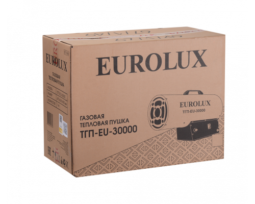 Тепловая газовая пушка Eurolux ТГП-EU-30000 67/1/49