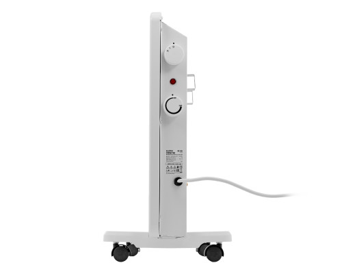 Конвектор электрический Denzel XCE-1500, 230 В, 1500 Вт, Х-элемент, термостат, колеса 98139