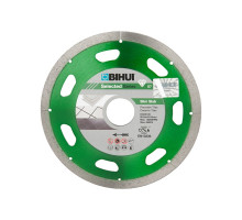 Диск алмазный Сплошной BIHUI 125х1,1х22,2 мм SLIM SLAB зеленый (сух рез) DCDS125