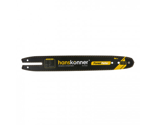 Набор шина + 2 цепи Hanskonner 14-3/8-1,3-50 зв, ForestFeller HB14SET-038-50