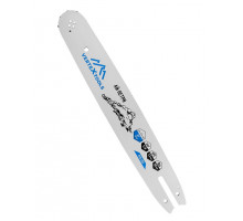 Шина для бензо и электропилы 14", 3/8" LP, 1.3 мм, 50 звеньев Vertextools 0110-050
