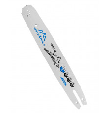 Шина для бензо и электропилы 14", 3/8" LP, 1.3 мм, 50 звеньев Vertextools 0110-050
