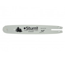 Пильная шина (14"; 1.3 мм; 3/8"; 52 зв.; хвостовик SW) Sturm SB1450380SW