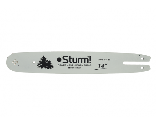 Пильная шина (14"; 1.3 мм; 3/8"; 52 зв.; хвостовик SW) Sturm SB1450380SW