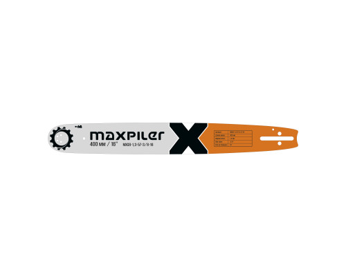 Шина для пильных цепей MAXPILER MXGB-1,3-57-3/8-16