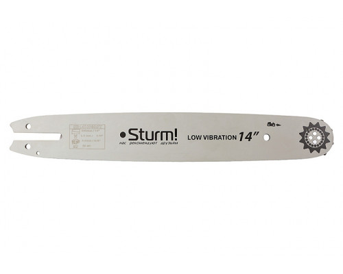 Пильная шина 35 см, 3/8", 1.3 мм, 50 звеньев Sturm SB1450380St