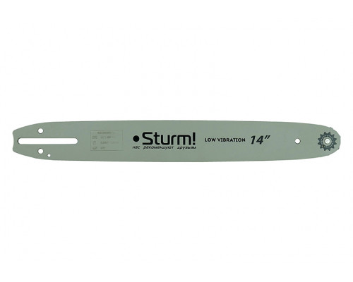 Пильная шина (14"; 1.3 мм; 3/8"; 52 зв.; хвостовик РО) Sturm SB1450380PO