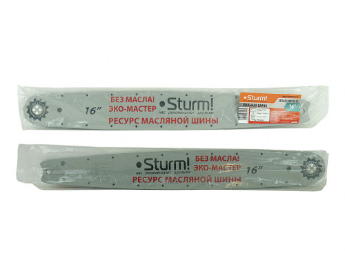 Шины для цепных пил (1.3 мм, 16", 3/8") Sturm SB1650380PO-OL