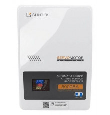 Электромеханический стабилизатор напряжения SUNTEK SERVOMOTOR 5000 ВА, с функцией “Грозозащита” SM-5000