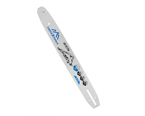 Шина для бензо и электропилы 16", 3/8" LP, 1.3 мм, 57 звеньев Vertextools 0110-057