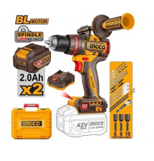 Аккумуляторный бесщёточный ударный шуруповерт INGCO INDUSTRIAL 42 В 99 Нм CIDLI429982