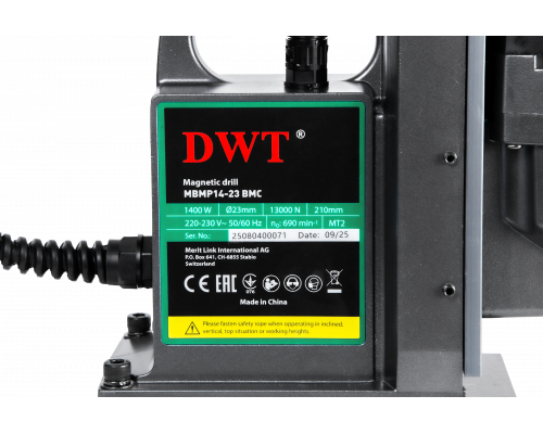 Магнитный сверлильный станок DWT MBMP14-23 BMC