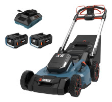 Газонокосилка аккумуляторная самоходная SENIX X6 60V, 2 акб, зу  LPSX6-H-EU COMBO