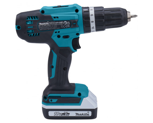 Аккумуляторная дрель-шуруповерт Makita HP 488 D006