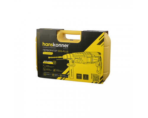 Перфоратор SDS Plus Hanskonner HRH0926AVS