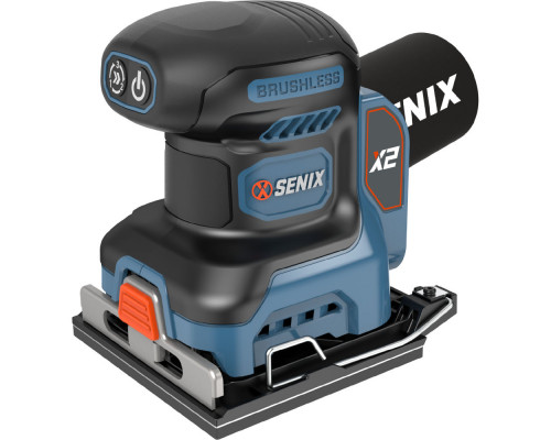 Шлифмашина вибрационная аккумуляторная SENIX X2 20V,1 акб и зу PSX2-M2-EU