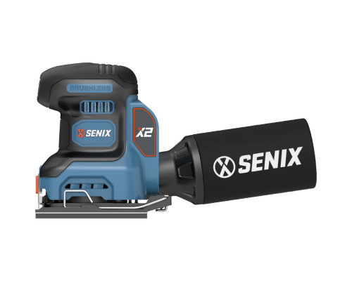 Шлифмашина вибрационная аккумуляторная SENIX X2 20V,1 акб и зу PSX2-M2-EU