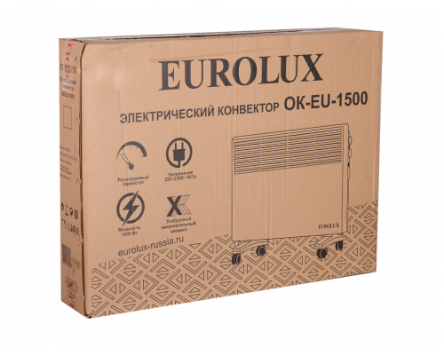 Электроконвектор Eurolux ОК-EU-1500 67/4/25