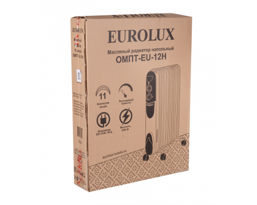Масляный радиатор Eurolux ОМПТ-EU-12Н 67/3/20