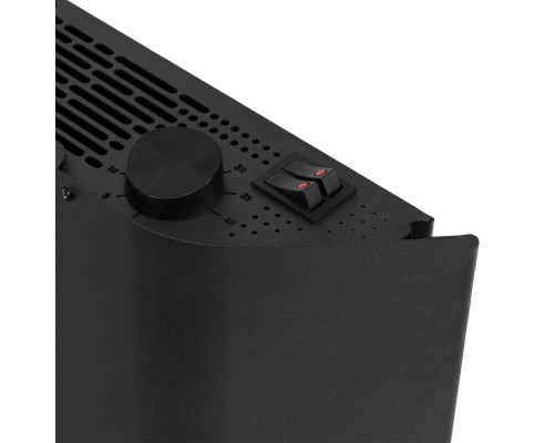 Конвектор электрический Denzel XCE-1000 B, 230 В, 1000 Вт, X-образный нагреватель 98127