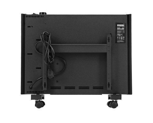 Конвектор электрический Denzel XCE-1000 B, 230 В, 1000 Вт, X-образный нагреватель 98127