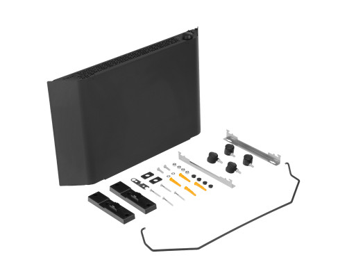 Конвектор электрический Denzel XCE-1500 B, 230 В, 1500 Вт, X-образный нагреватель 98128