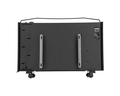 Конвектор электрический Denzel XCE-1500 B, 230 В, 1500 Вт, X-образный нагреватель 98128
