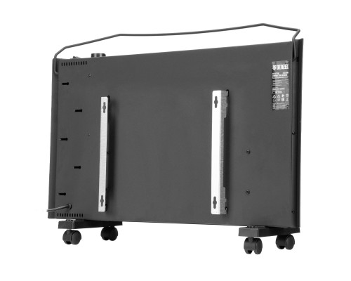 Конвектор электрический Denzel XCE-1500 B, 230 В, 1500 Вт, X-образный нагреватель 98128
