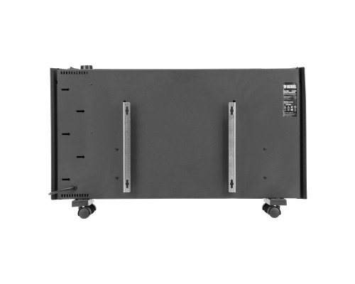 Конвектор электрический Denzel XCE-2000 B, 230 В, 2000 Вт, X-образный нагреватель 98129