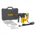 Перфоратор электрический Denzel RHVB-1100-26, SDS-plus, 1100 Вт, 4 Дж 26613