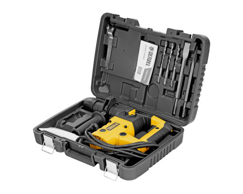 Перфоратор электрический Denzel RHVB-1100-26, SDS-plus, 1100 Вт, 4 Дж 26613