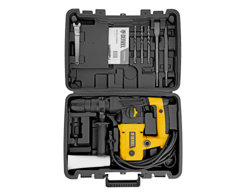 Перфоратор электрический Denzel RHVB-1100-26, SDS-plus, 1100 Вт, 4 Дж 26613