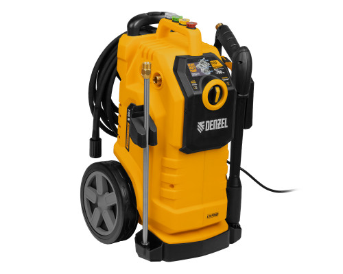 Моечная машина высокого давления Denzel K 50 Power, 2100 Вт, 150 бар, 600 л/ч, асинхронный двигатель, 58271
