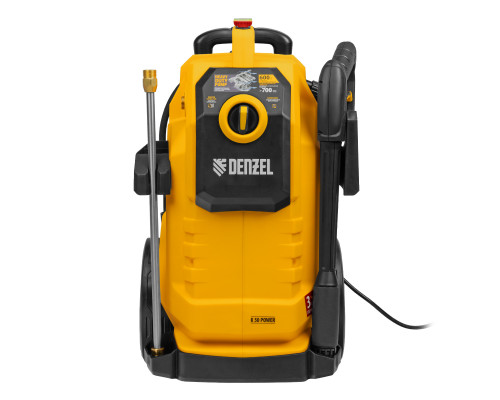 Моечная машина высокого давления Denzel K 50 Power, 2100 Вт, 150 бар, 600 л/ч, асинхронный двигатель, 58271