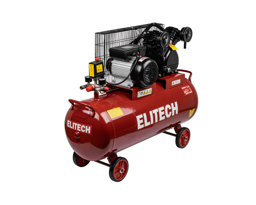 Компрессор ременной масляный ELITECH КПР 400-100-2.2