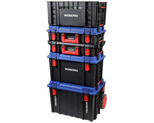 Ящик для инструмента WorkPro штабелируемый на колесах WP283032