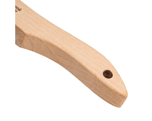 Щетка зачистная 5-и рядная, прямая проволока из нержавеющей стали с деревянной ручкой, EFP Denzel 74845