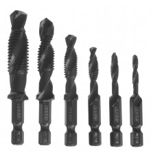 Набор сверл-метчиков GROSS М4-М12, Co5 76782