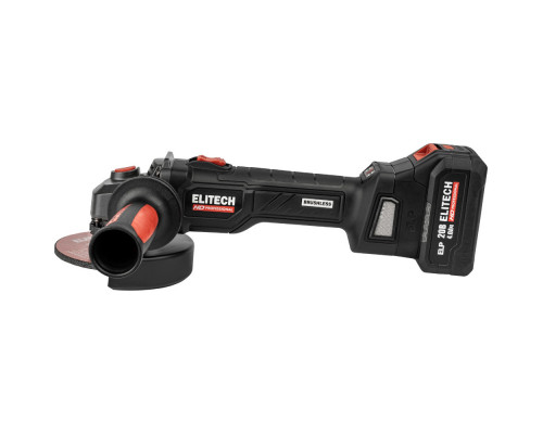 Аккумуляторная угловая шлифмашина ELITECH CAG 2012BL (E2213.074.01)