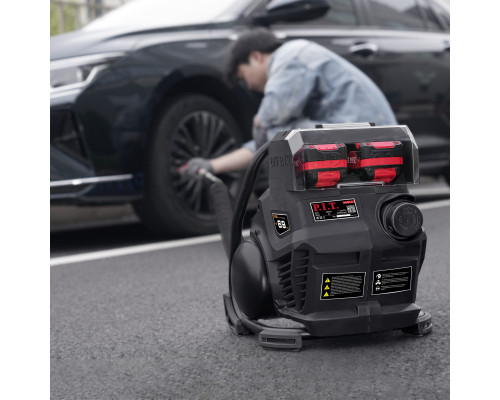 Компрессор аккумуляторный бесщёточный P.I.T. PAC20H-4A SOLO