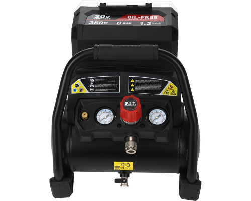 Компрессор аккумуляторный бесщёточный P.I.T. PAC20H-4A SOLO