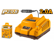 Быстрое интеллектуальное зарядное устройство со штекером для прикуривателя INGCO INDUSTRIAL FCLI2012